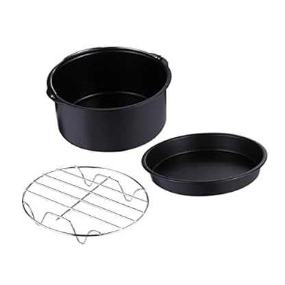 Abaodam 6 Stk Backen 3-teiliges Set Pizza-zubehör Pizza-kit Fritteuse Für Zuhause Zubehör Für Friteusenteile Dampfgarer Untersetzer Airfryer-zubehör Airfryer Zubehör-kit Küchengerät Luft – Bild 4