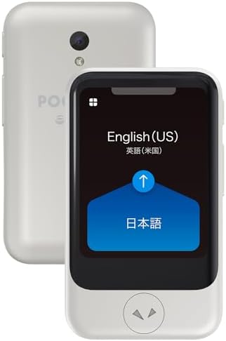 Amazon.co.jp: POCKETALK S （ ポケトーク ） ｜ 翻訳機 ｜ 通信2年付 