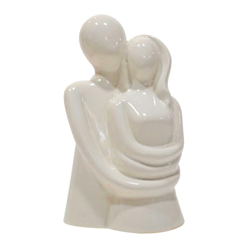 Image of CraftVatika Hugging Couple Showpiece, Modern Home Decoration Items for Living Room, Gift for Anniversary,Valentine,Wedding, Mens Women,Table Top Decoration Items for Bedroom, Drawing Room