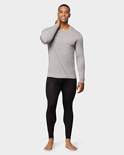Image of 32 DEGREES Mens Heat Performance Thermal Baselayer Crewneck Long Sleeve Top