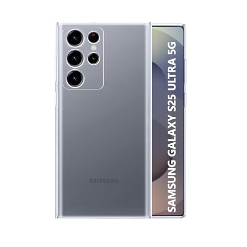 Image of Crystal Clear Samsung Galaxy S25 Ultra 5G Back Case Cover | Camera Protection | Crystal Clear Back | Full Protection Back Cover for Samsung Galaxy S25 Ultra 5G (Transparent)