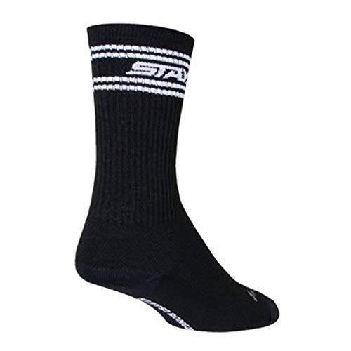 SockGuy Crew 6in Stay Strong 2 Cycling/Running Socks (Stay Strong 2 - S/M)