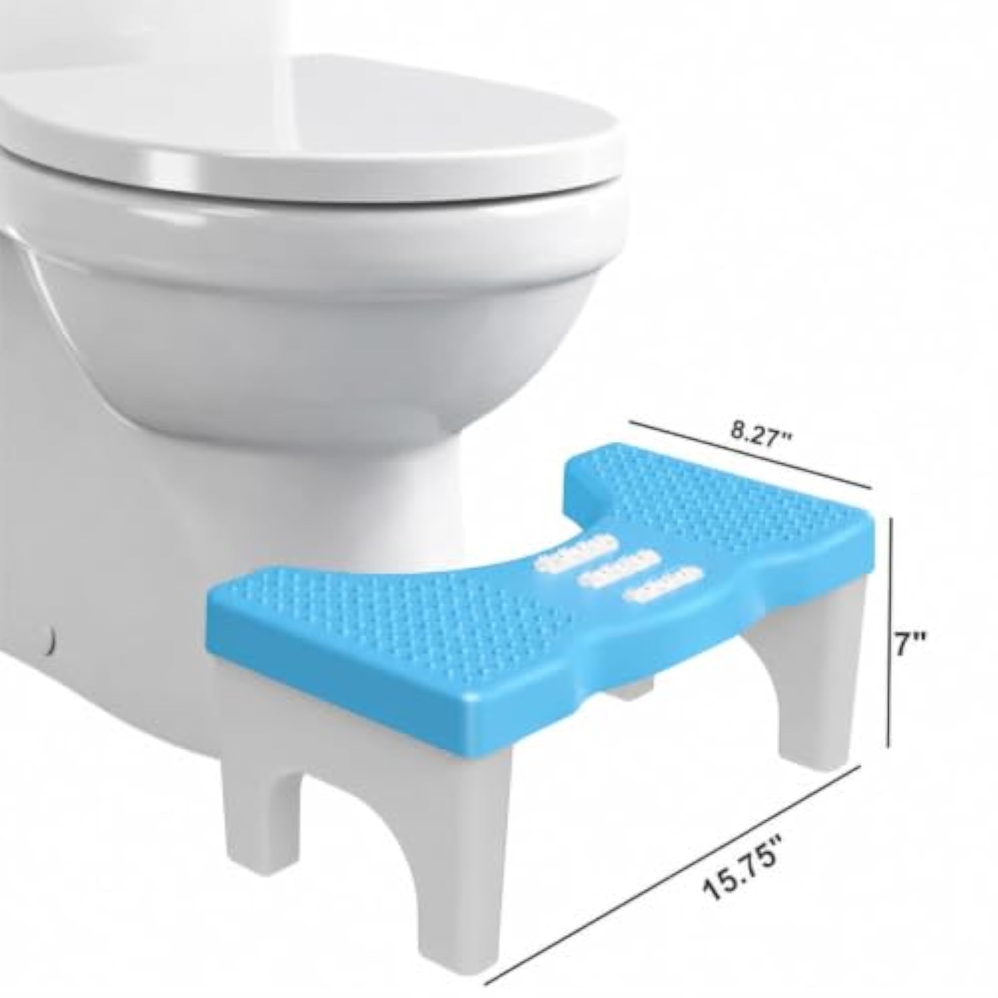 Foldable Toilet Stool Footrest for Better Posture, Potty Step