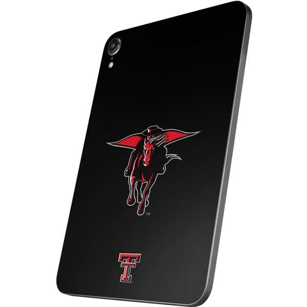 Skinit Decal Tablet Skin Compatible with iPad Mini 7 (2025) - Officially Licensed Texas Tech University Red Raiders Logo Design