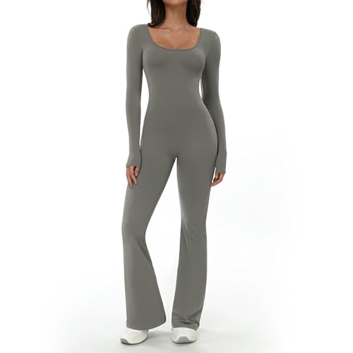 Mono de yoga anti-desplazamiento con levantamiento de cadera gris S 2