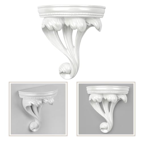Étagère flottante blanche en résine pour optimiser les petits espaces - 7