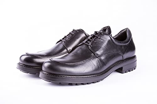 Sapato Masculino Estilo Derby Stratus Townsville Feito à Mão com Couro Bovino The Craft (43, Preto)