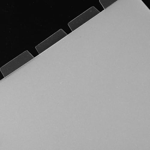 VILLFUL PVC Tab Dividers for Notebooks and Books, Detachable Binder Tabs Creative Design, Sturdy PVC Material Flagging and Document Separation Features, for Office and School Use - Image 7