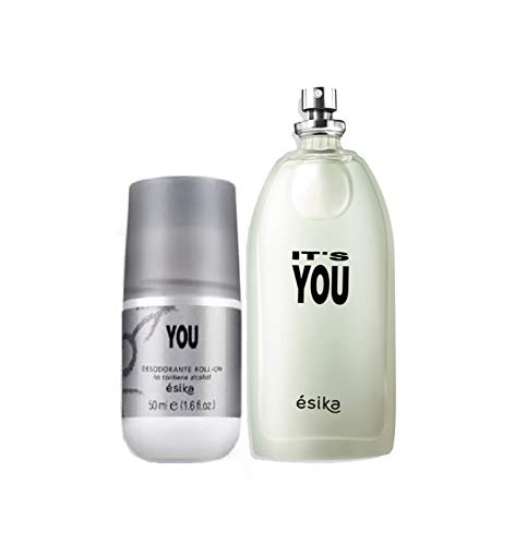 It's You Unisex by Esika, Eau de Toilette 3.4 fl. oz. and Antiperspirant Roll-On Deodorant 1.7 fl. oz.