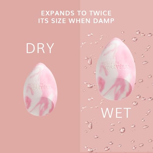Image of Daily Life Forever52 A Skin-Like Blend Flat Front Sponge | Ultra-Soft Makeup Applicator for Seamless Blending | Precision Edges for Contour, Foundation & Concealer