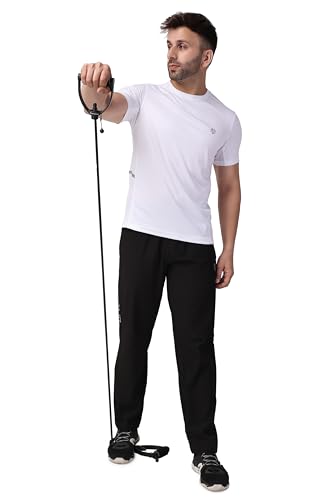 Image of Men's Athletic Crew Neck T-Shirt - Moisture-Wicking Gym & Casual Workout Shirt