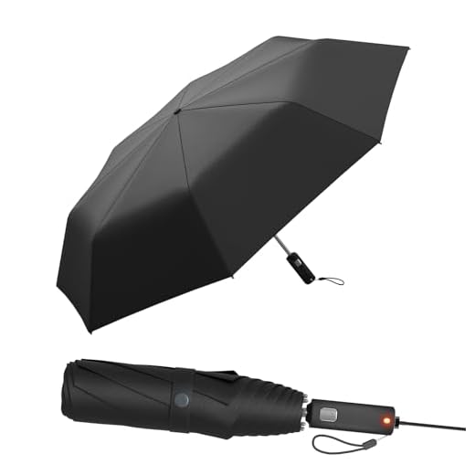 Best gust proof umbrella RUMBRELLA Smart Electric Umbrella
