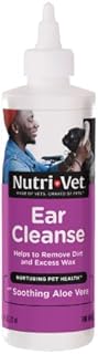 Nutri-Vet Ear Cleanse for Dogs | Cleans & Deodorizes | 8 Ounces