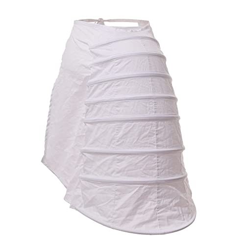 GRACEART Womens Victorian Bustle Hoop Skirt Crinoline Cage Pannier