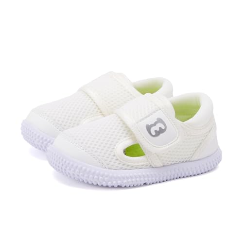 Image of BMCiTYBM Baby Sneakers Girls Boys Lightweight Breathable Mesh First Walkers Shoes 6-24 Months