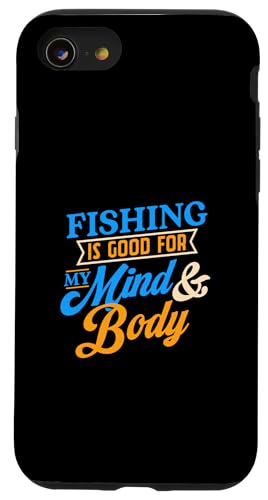 La pesca es buena para mi mente y cuerpo Carcasa para iPhone SE (2020) / 7 / 8