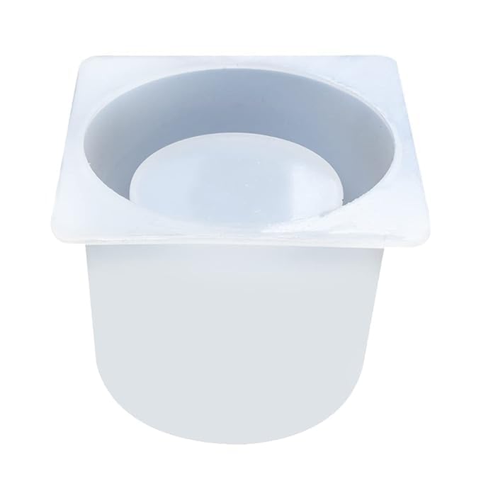POLYSTORE Small Planter Mold Small Plant Molds Concrete Moulds for DIY Crafts Making Round| Multi-Purpose Craft Supplies | Crafting Pieces | Resin Craft Molds & Supplies-image-9