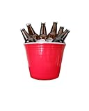 Red Solo Party Cup Ice Bucket for Indoor/Outdoor Parties - Beer Bucket, Drink Cooler, Beverage Cooler Perfect for Year-Round Celebrations, Holidays, BBQ's, Social Gatherings and Special Occasions.