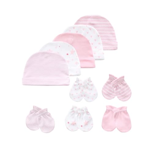 Image of MAMIMAKA Newborn Layette Gift Set 27-Piece Baby Girl Clothes Bodysuits, Pants Essentials and Accessories 0-12Months