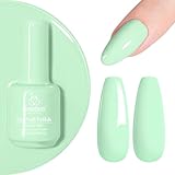 Beetles Gel Nail Polish 15ml Green Gel Polish Pastel Mint Green Color Gel Polish Soak off Uv Led Nail Lamp Nail Art Manicure Salon Salon DIY Gel Nail Design
