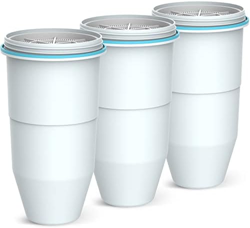 Pureline ZR-017 5-Stage Alternative Water Filters, Suitable with all ZeroWater Pitchers and Dispensers. (3 Pack)