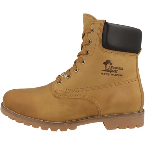 Panama Jack PT100602 Hombre Botas Militar, Amarillo (Vintage C10), 46 EU