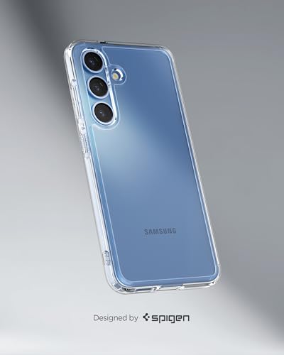 Spigen Ultra Hybrid for Samsung Galaxy S25 Case, Transparent Galaxy S25 Back Cover (2025) - TPU+Poly Carbonate｜Crystal Clear