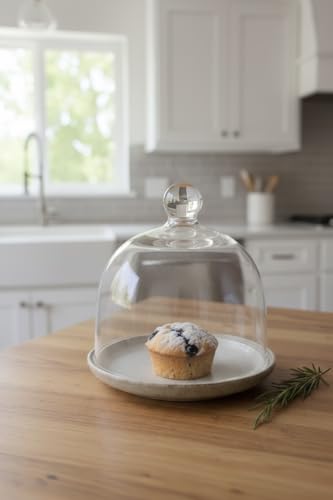 MAAJ edle mini GLASGLOCKE LUXUS FÜR GIROLLE-KÄSEHOBEL TETE DE...