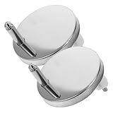 Hemobllo 2pares Kit De Tornillos Fijación Asiento Inodoro Tornillos Tacos Plásticos Con Tacos Expansión De Goma Fijaciones Asiento Retrete Para Accesorios Cuarto Baño Instalación Rápida