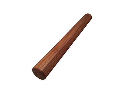Black Walnut Wood Rolling Pin, 10 inches long, Excellent for Pastries or Tortillas