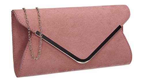 SwankySwans , Pochette pour femme Multicolore rose poudré