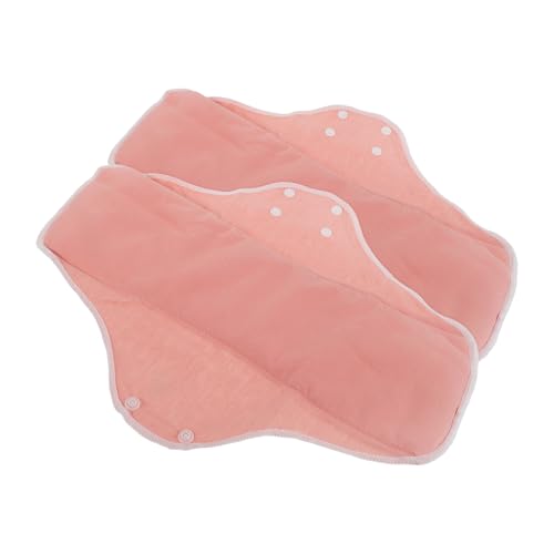 DECORNIJIA Compresas de Maternidad Reutilizables 2piezas Tecnología de Secado Rápido y Ajuste Discreto para Uso Nocturno y Necesidades de Incontinencia Femenina