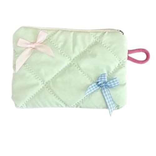 Small Wallets for Women Cute Coin Purse Coquette Change Purse Teen Girl Trendy Stuff Kawaii (Green) - Main Image