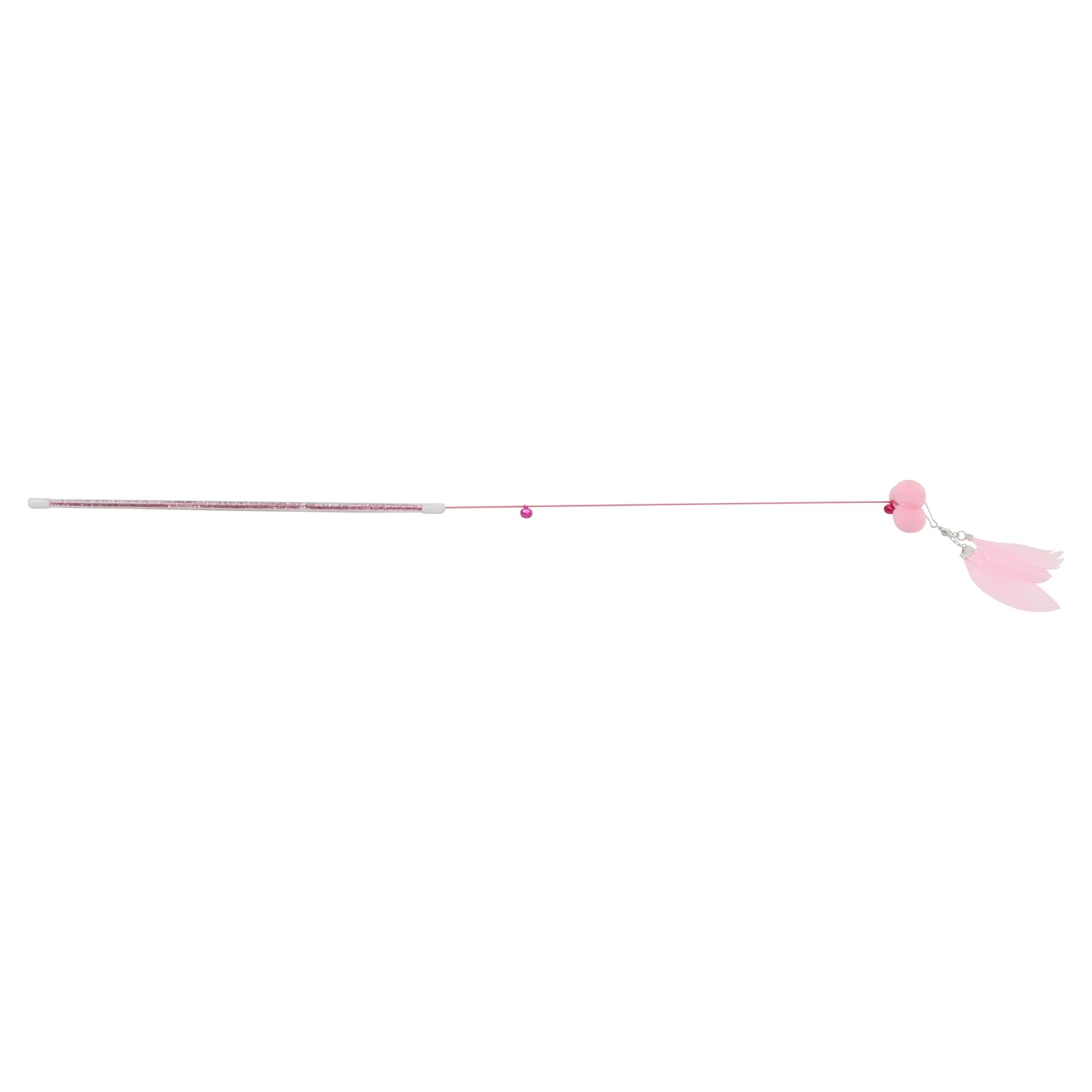 Rueda de 80 cm para gatos con gato Teaser, duración controlable de uso, rueda para correr, caminar y entrenar, hasta 10 kg (gris)