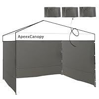 Amazon | ApeexCanopy【3枚セット】 サイドシート(横幕) 高耐水