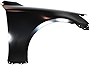 Evan-Fischer Front Fender Compatible with 2006-2013 Lexus IS250 IS350 Steel Passenger Side