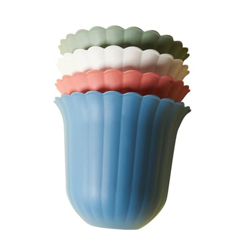 Caneca de basura rectangular para cocina, colgante 4 pcs