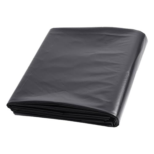Bassin de jardin aquatique membrane robuste PEHD noir 4x10m