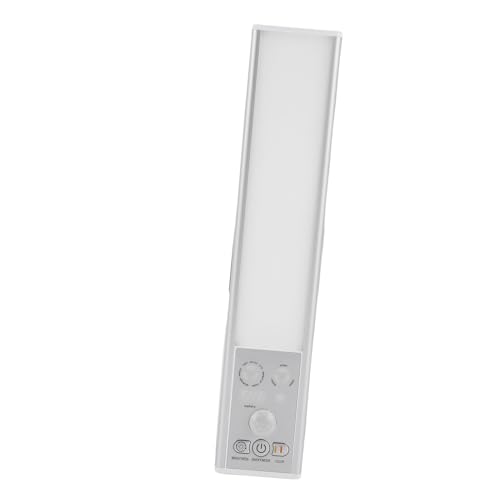 RASTKY Sensor de Movimiento Luz Súper Delgada Debajo del Gabinete Luz de Armario Regulable de 3 Colores para Cocina, Mesita de Noche y Escaleras
