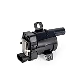 ENA 1 Round Ignition Coil Pack V8 5.3 6.0 Compatible with GMC Chevy Silverado 1500 2500 Tahoe Suburban Express Sierra Yukon Savana Escalade 2000 2001 2002 2003 2004 2005 2006 Replaces# UF262 D585