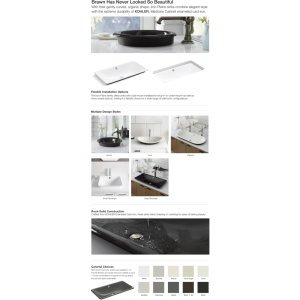 KOHLER-5400-96-Iron-Plains-Dual-Mount-Bathroom-Sink-Biscuit KOHLER 5400 96 Iron Plains Dual Mount Bathroom Sink Biscuit