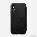 NOMAD Rugged Folio for iPhone X | Black Horween Leather