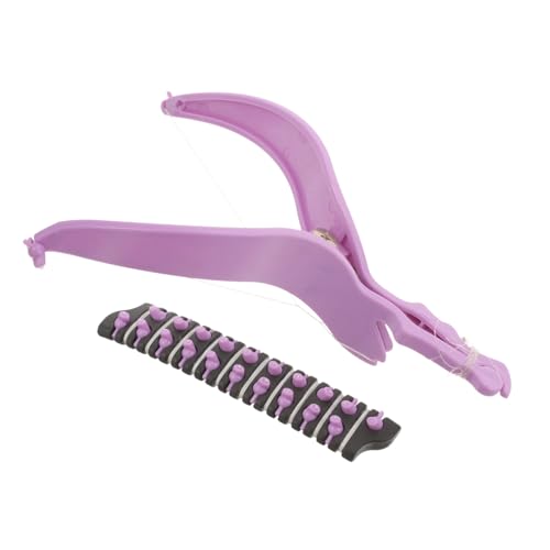 VICASKY 1 Set Facial Hair Lift Face Women Chin Removal and Heads Upper Lip Hair Hair Cleaning Purple Elastomer