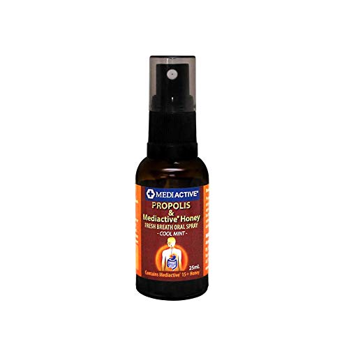 Oral & Throat Care - Mediactive Propolis & 15+Honey Spray 25ml 