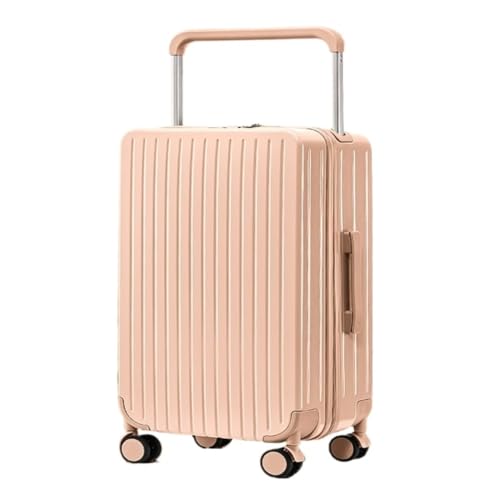 Suitcase Suitcase Trolley Suitcase Universal Wheel Suitcase Password Box Boarding Suitcase Suitcase For Men And Women Luggage(Pink)