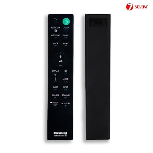 Image of 7SEVEN RMT-AH500U Compatible with Sony Sound Bar Remote Control and Suitable for HT-S350 HT-SD35 SA-WS350 SA-S350 SA-WSD35 SA-SD35 HTS350 HTSD35 SAWS350 SAS350 SAWSD35 SASD35 Model's Only