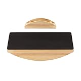 Tabla De Equilibrio | Entrenador De Madera Antideslizante - Equipo De Entrenamiento De Tabla De Equilibrio Para Pies - Para Hombres Mujeres Principiantes Yoga Pilates Fuerza Core