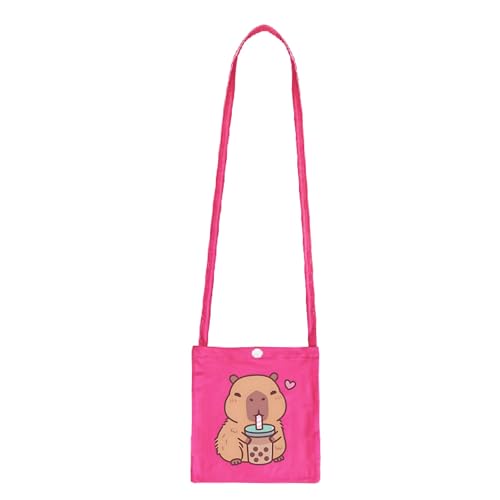 Cute Capybara Printed Girls Tutu Dress Toddler Short Sleeve Tulle Sundress with Handbag4