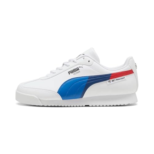 PUMA Men's BMW Motorsport Roma Via Shoes, White-Cool Cobalt, 11