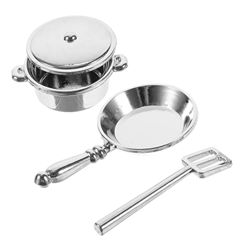 Beatifufu 1セットチュアキッチン用具 点 おままごと用ドールハウスアクセサ